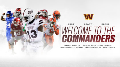 Full list of the Commanders' 2023 draft picks