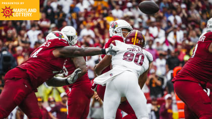 Video: Arizona Cardinals defense put on a show in NFL season opener vs. Washington  Commanders - Arizona Sports