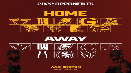 Washington's 2022 home and away opponents have been finalized