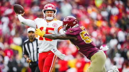 washington football team patrick mahomes