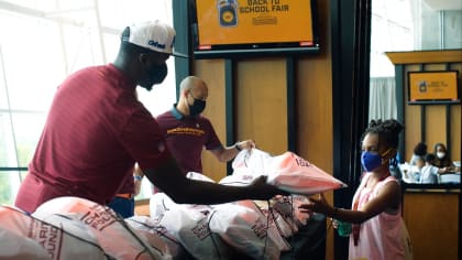 Washington Redskins Charitable Foundation Holds Second Annual Back To  School Fair