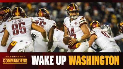 Wake Up Washington  Sam Howell to get 'every opportunity' to succeed