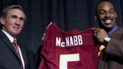 Donovan Mcnabb's jersey number of days until the start of the NFL