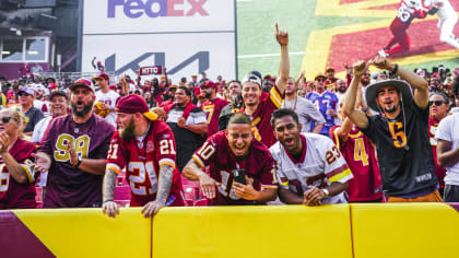 Eagles fans = welcome. Redskins flags = get outta here!