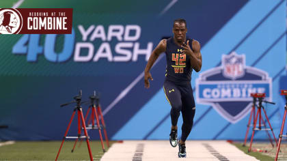 Who holds fastest 40-yard dash record in NFL Combine?