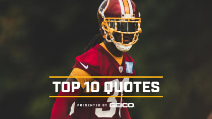 Top 10 Quotes: Redskins-Falcons Practice Week