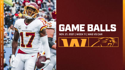 Game balls  3 standouts from Washington's win over the Panthers