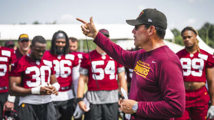 Head Coach Ron Rivera Speaks to the Media Following Second Joint Practice  with Ravens 