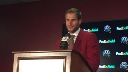 Kirk Cousins explains why he wears wedding band on field