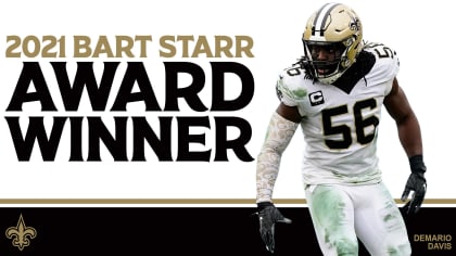 Saints' Demario Davis Nominated for NFL's Salute to Service Award