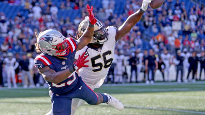 New Orleans Saints vs New England Patriots on October 8