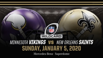 Saints Game Live Blog: Vikings vs. Saints - NFC Wild Card Game