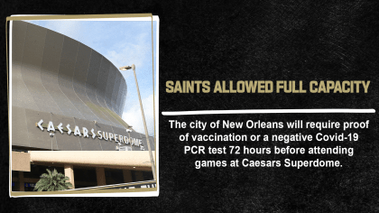 Saints announce attendance policy for 2021 season