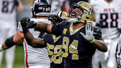 NEW ORLEANS SAINTS GAME DAY PROGRAM , CAM JORDAN & MARK INGRAM