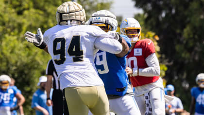 Saints Edge Jordan has been showing strong in camp