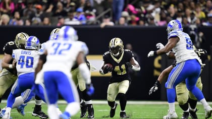 New Orleans Saints vs Detroit Lions on December 3, 2023