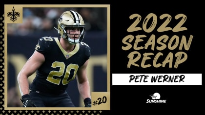 Pete Werner 2021 New Orleans Saints Season Recap