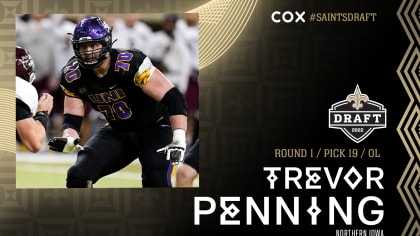 New Orleans Saints select OT Trevor Penning #19 Overall