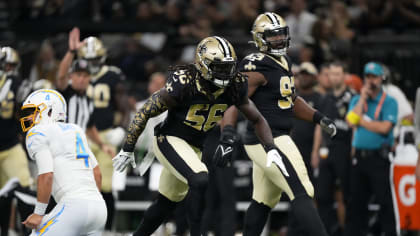 New Orleans Saints vs Los Angeles Chargers live online: stats