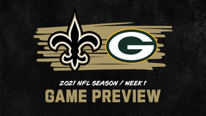 Saints vs Packers Week 1 Game Preview