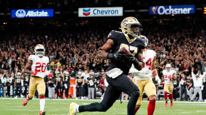 San Francisco 49ers at New Orleans Saints on November 15, 2020