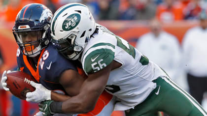 Demario Davis #56 Celebrates Tackle Sticker for Sale by KickNow