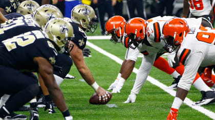 New Orleans Saints at Cleveland Browns on December 24, 2022