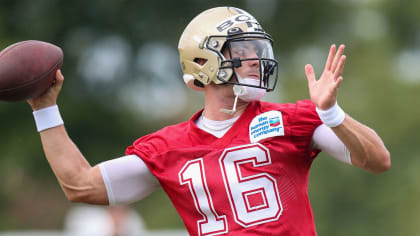 Expect to see lots of quarterback Ian Book in New Orleans Saints