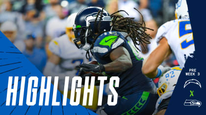 Highlights from Seahawks' rout of Chargers in final game of preseason