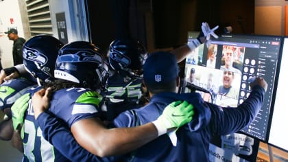 Seahawks Utilize Microsoft Teams For Pregame Huddle With Cancer