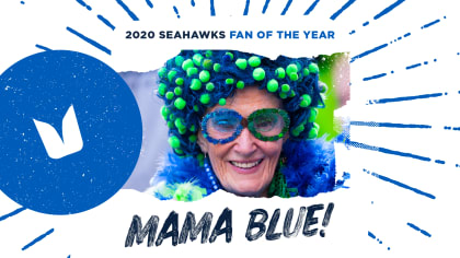 Legendary Seahawks fan, Mama Blue, dies at 92. Seahawks players and fans  are heartbroken 