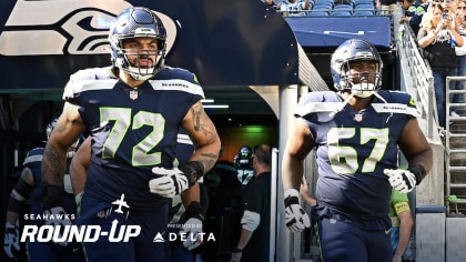 Seahawks get 1st look at new tackles Cross, Lucas