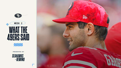 49ers vs. Seahawks score, takeaways: Jimmy Garoppolo replaces injured Trey  Lance, leads San Fran to Week 2 win 