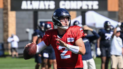 Seahawks give Drew Lock first-team reps at practice