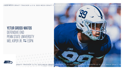 2020 Mock Draft Tracker 4.0: Will The Seahawks Target An Edge Rusher?