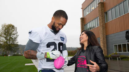 In October We Wear Pink And Watch Atlanta Falcons Breast Cancer Shirt