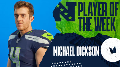 Seahawks punter Michael Dickson gives the boot to talk of sophomore slump