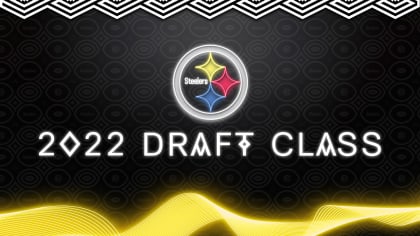 Steelers 2022 NFL Draft First Round Pick Game - Black - All Stitched - Vgear