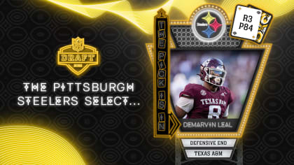 Pittsburgh Steelers Select Texas A&M's Leal in the Third Round of