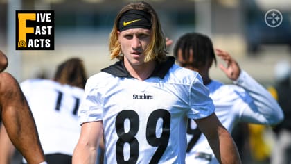 Pittsburgh Steelers wide receiver Gunner Olszewski (89) catches a pass  during the first half of an NFL preseason football game against the Atlanta  Falcons, Thursday, Aug. 24, 2023, in Atlanta. The Pittsburgh