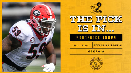 Steelers 2023 NFL Draft: Broderick Jones could be the left tackle