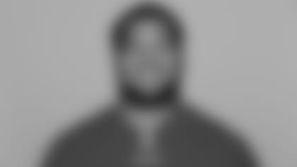 This is a 2021 photo of Aaron Banks of the San Francisco 49ers NFL football team. This image reflects the 49ers active roster as of Day, May 12, 2021 when this image was taken. (AP Photo)