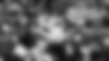 Damiere Byrd in action against the Green Bay Packers.