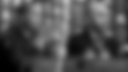 Bears general manager Ryan Poles and assistant GM Ian Cunningham