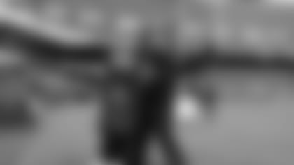 Chicago Bears players and coaches on the field for Family Fest at Soldier Field, Sunday, August 6, 2023, in Chicago, Illinois.