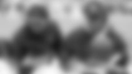 Matt Eberflus and Rod Marinelli