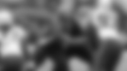 Fred Johnson (left) got a start at guard Thursday.