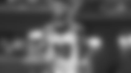 Cincinnati Bengals defensive end Michael Johnson (90) during an NFL football game against the Atlanta Falcons, Sunday, September 30, 2018, in Atlanta. The Bengals won 37-36. (Paul Abell via AP)