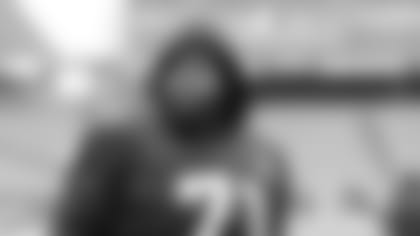 Andre Smith had a chilly welcome Thursday.