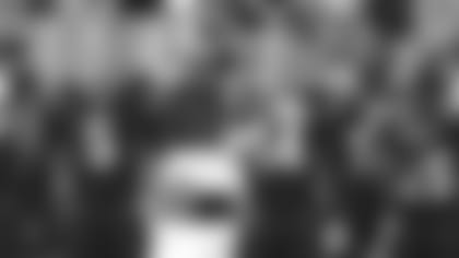 Andy Dalton (14) and backup Ryan Finley before a game.